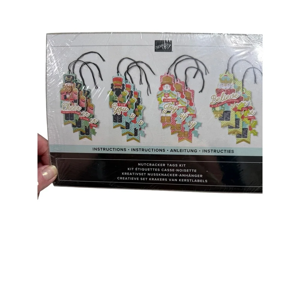 Stampin Up Nutcracker Tags Kit Multicolor New DIY Paper Craft Holiday OS